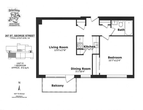 267 St. George Street Studio-2 Beds Apartment for Rent - Photo Gallery 14